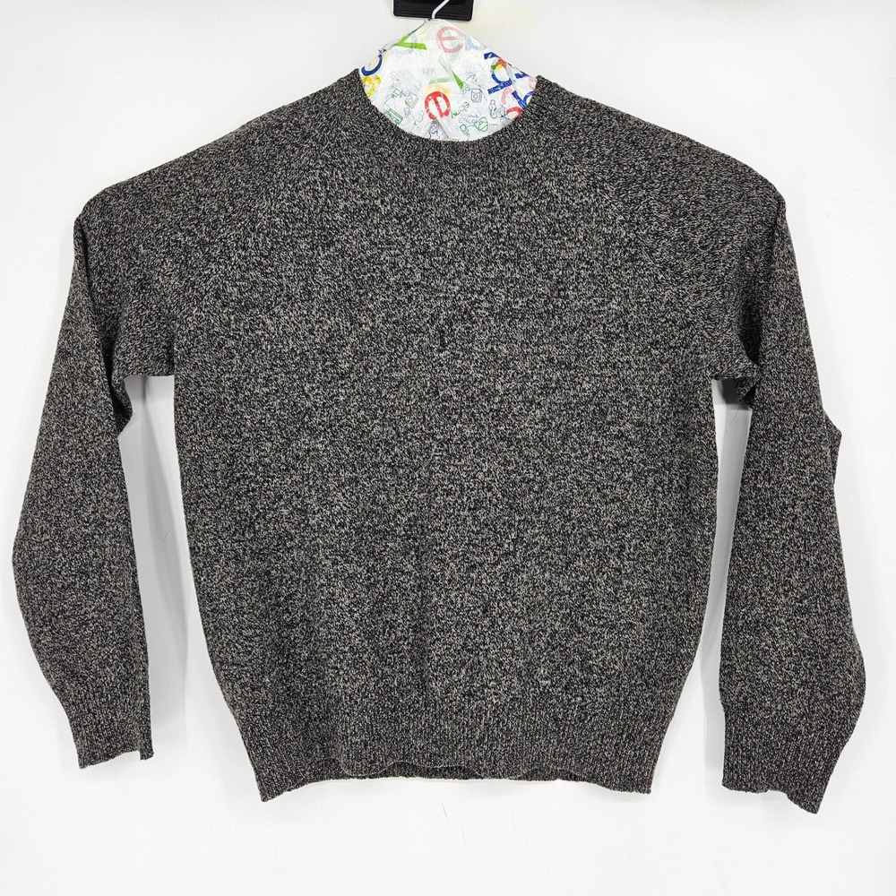 J Crew Sweater Mens Large Lambswool Crew Neck Long Sleeve Pullover Sweatshirt